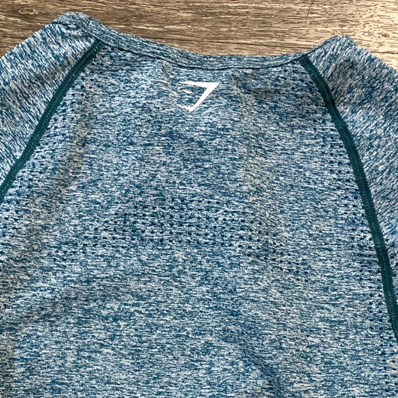 EUC Gymshark Seamless Long Sleeve Crop Top XS - Picture 6 of 9
